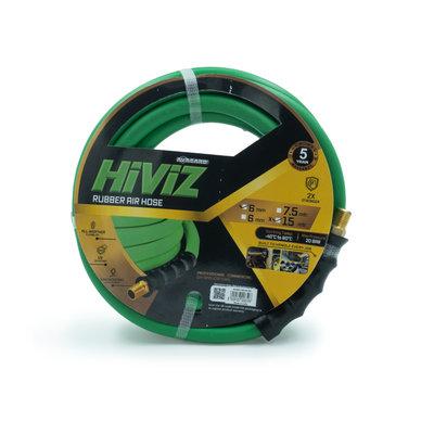 Avagard Rubber Air Hose 06MM x 15M - High Viz Green