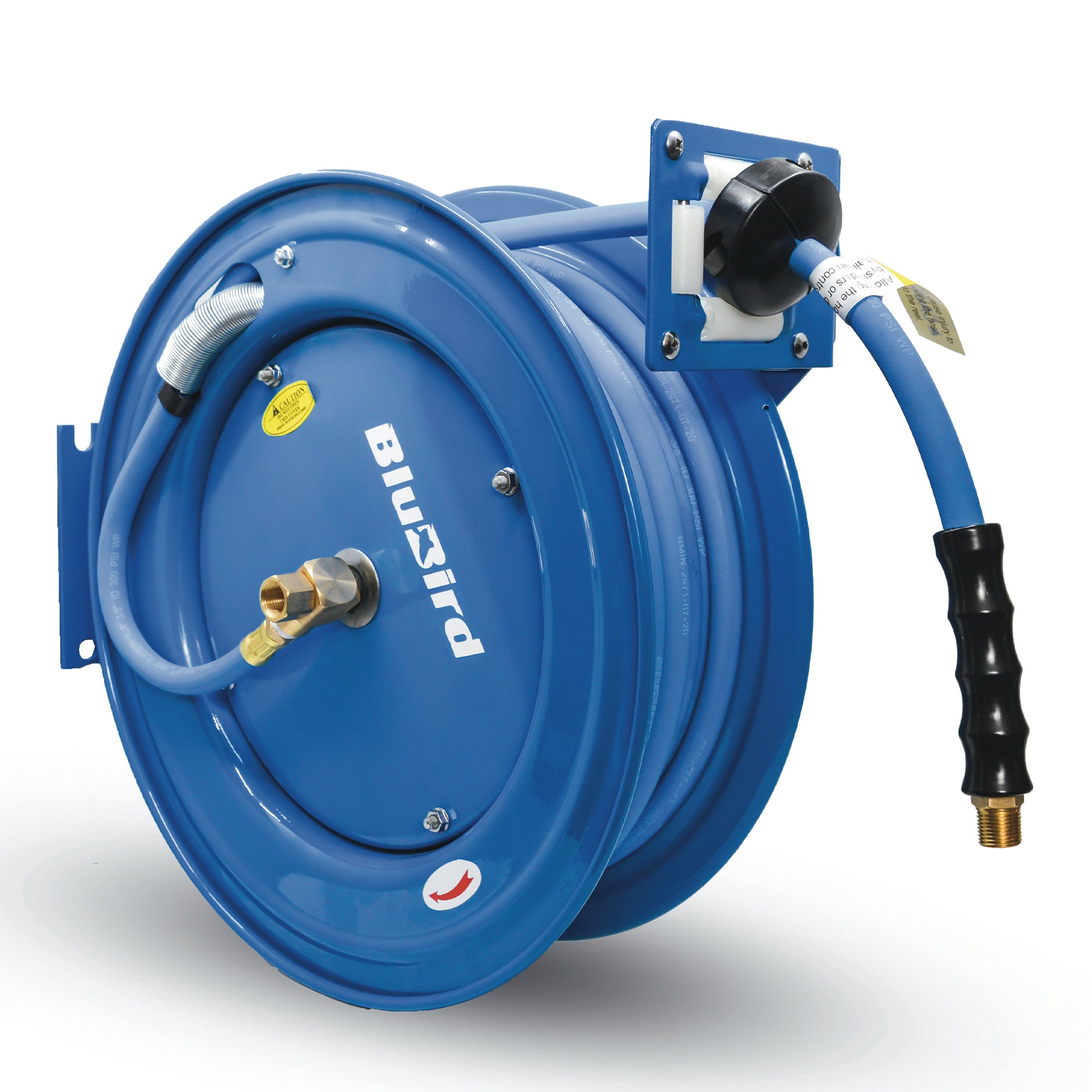 BluBird Rubber Air Hose Reel-HD 10MM x 15M