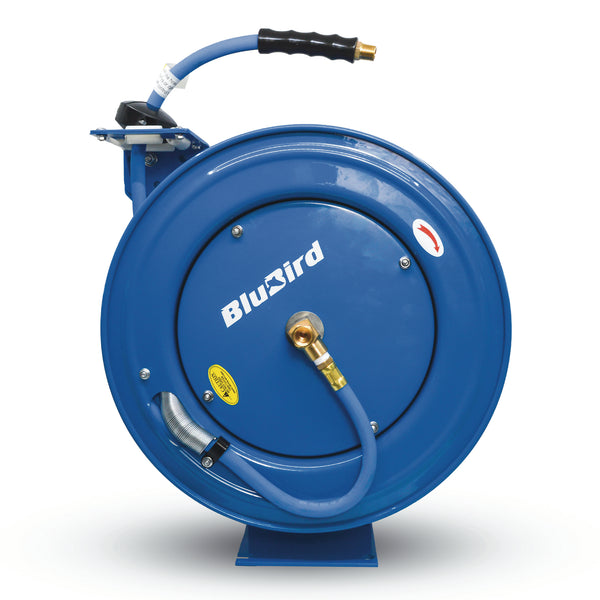 BluBird Rubber Air Hose Reel-HD 10MM x 15M