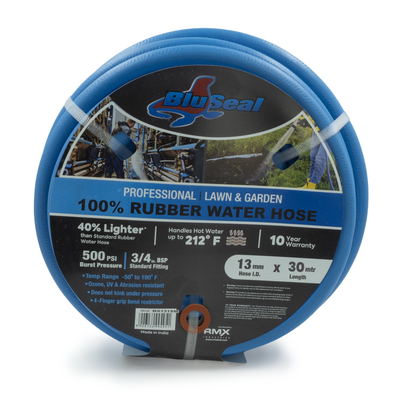 BluSeal Rubber Water Hose 13MM x 30M
