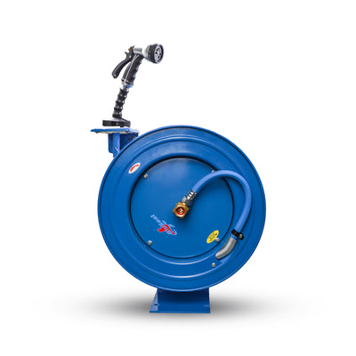 BluSeal Water Hose Reel-HD 13MM x 15M  Including Spray Nozzle