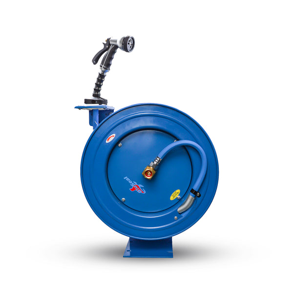 BluSeal Water Hose Reel-HD 13MM x 15M  Including Spray Nozzle