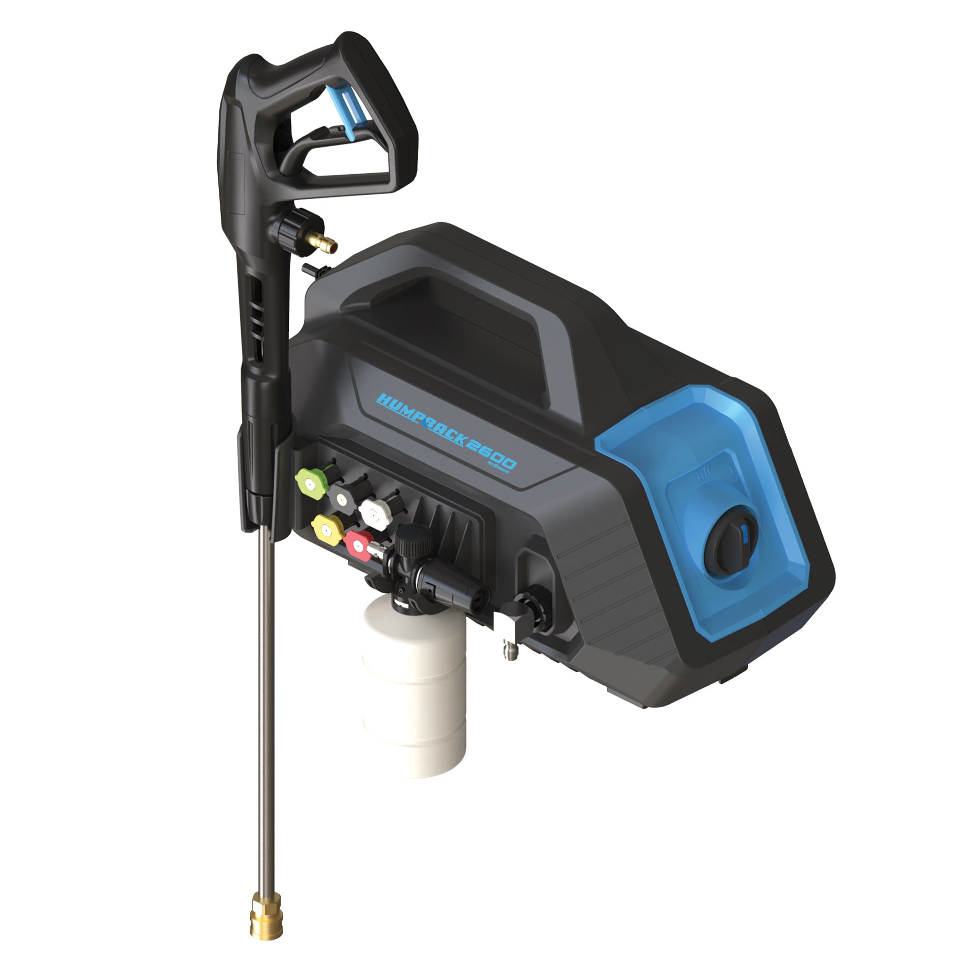 BluShield 2600PSI High Pressure Washer (Casing,motor-pump and accessories) -220V-IND