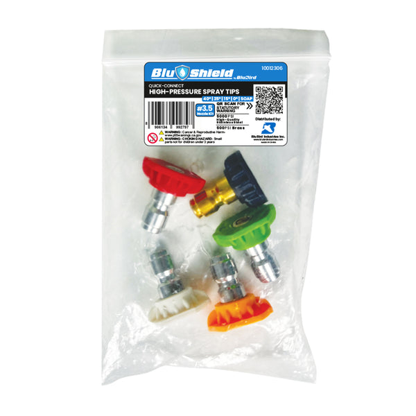 BluShield 4000 PSI Quick Connect Spray Tips