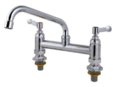 Zephyr Deck Mount Kitchen Faucet 8"