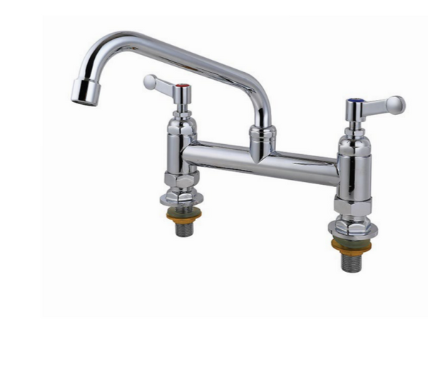 Zephyr Deck Mount Kitchen Faucet 8"