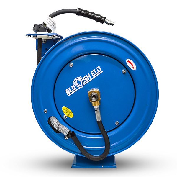 BluShield Pressure Washer Hose Reel HD 10MM x 15M - Wire Braided