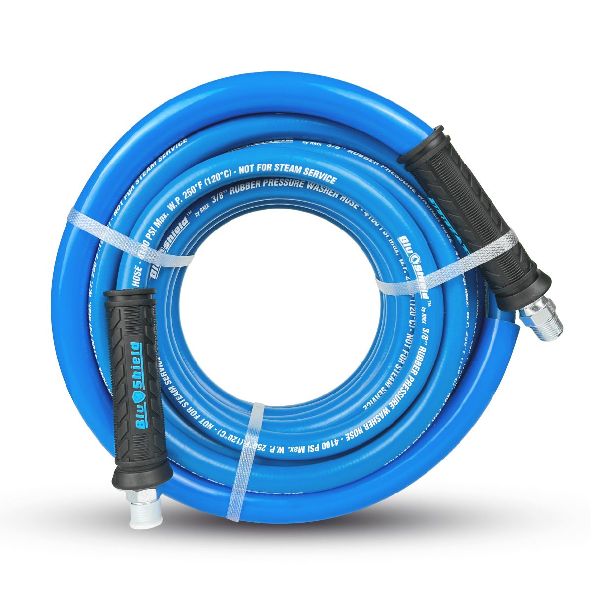 ToughTek Rubber Pressure Washer Hose 10MM x 15M Kevlar Braided