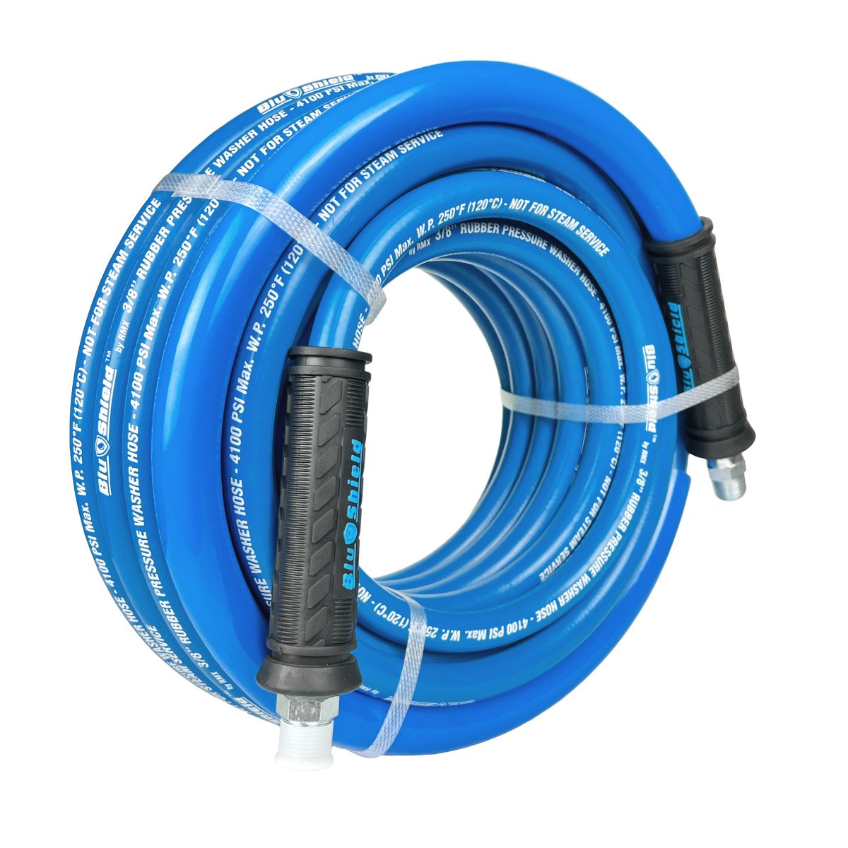 ToughTek Rubber Pressure Washer Hose 10MM x 15M Kevlar Braided