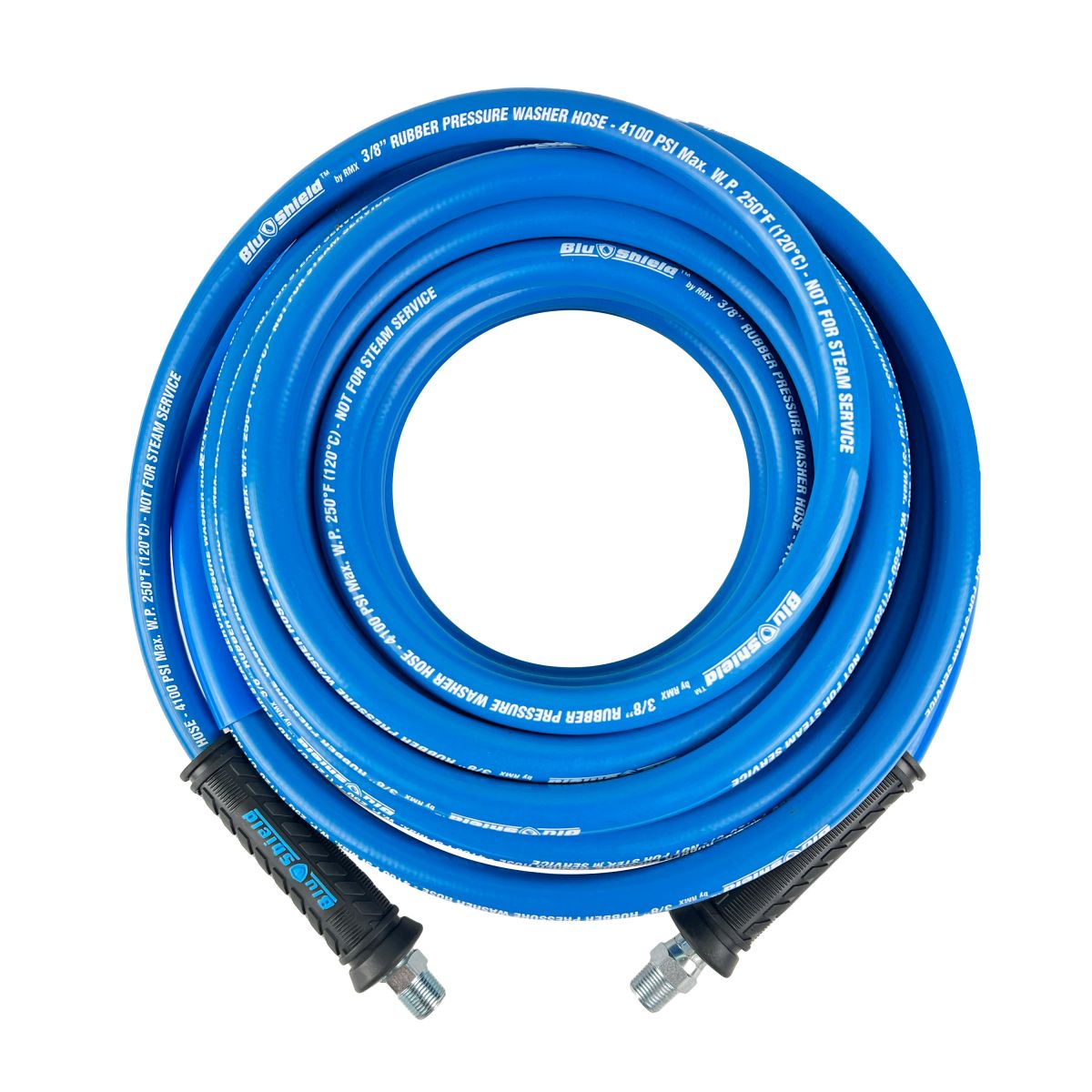 ToughTek Rubber Pressure Washer Hose 10MM x 15M Kevlar Braided